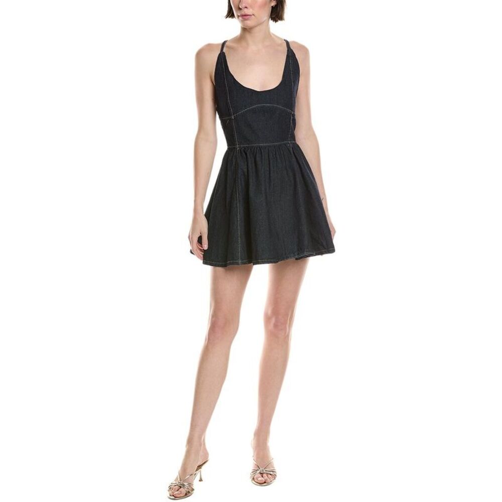 70/21 Womens  Mini Dress, Blue
